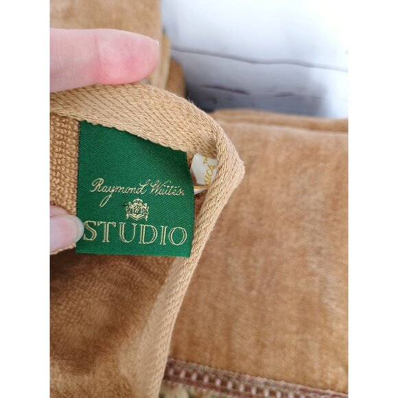 Raymond Waites Studio Vintage‎ Towel Set With Floral & Tassel Trim - Picture 4 of 8